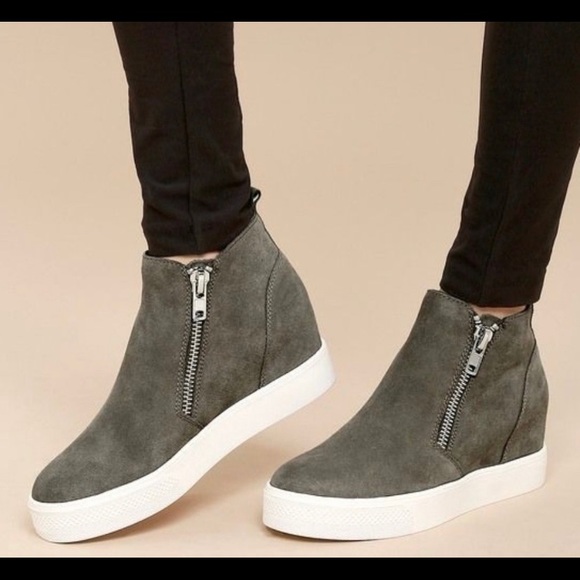 steve madden wedge sneakers